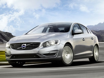 Обновленный Volvo S60. Иллюстрация Volvo