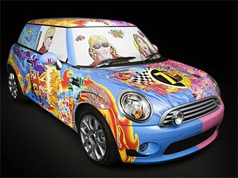 Mini One "The Man with Kaleidoscope Eyes". Фото Mini