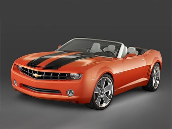 Концептуальная версия Chevrolet Camaro Convertible. Фото Chevrolet
