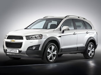 Обновленный Chevrolet Captiva. Фото Chevrolet