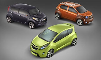 Chevrolet Trax, Groove, Beat. Фото Chevrolet