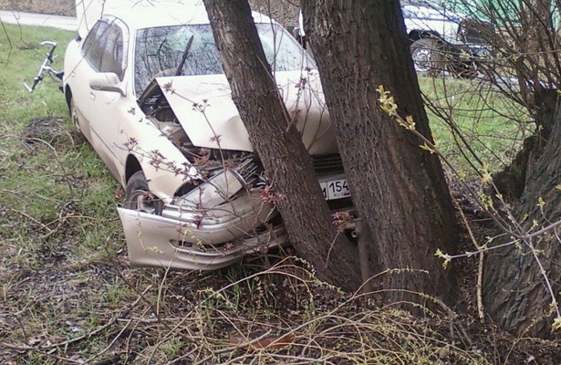 Боковое столкновение автомобилей