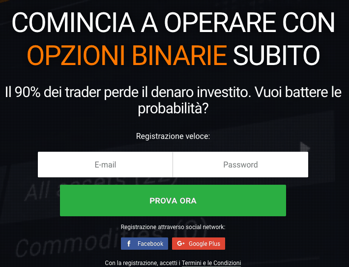 prova gratuita su iqoption