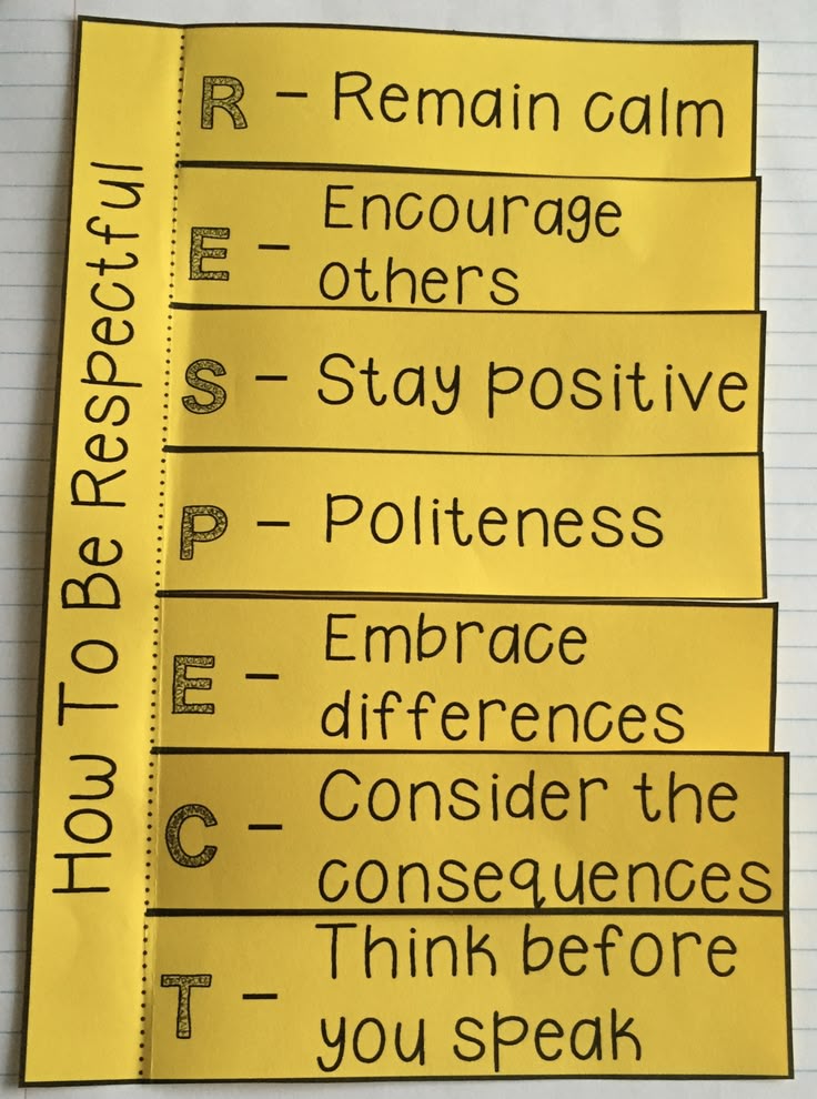 respect group activities
