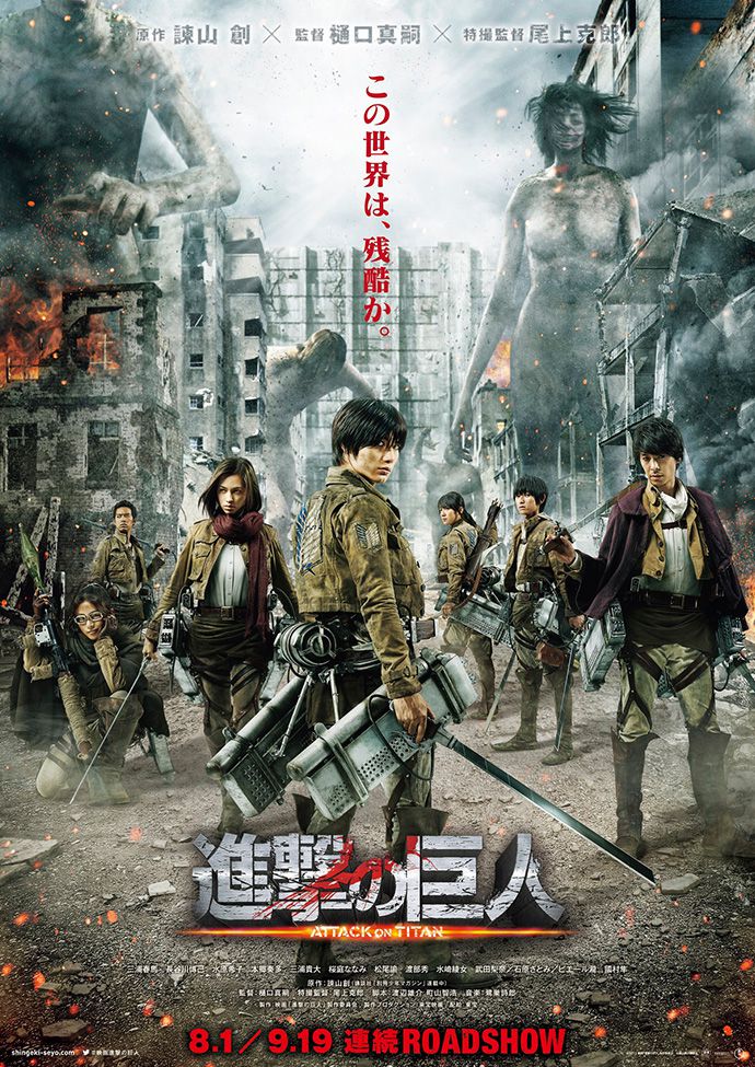 Attack on Titan: Part 1 (2015) BluRay 480p 720p Movie