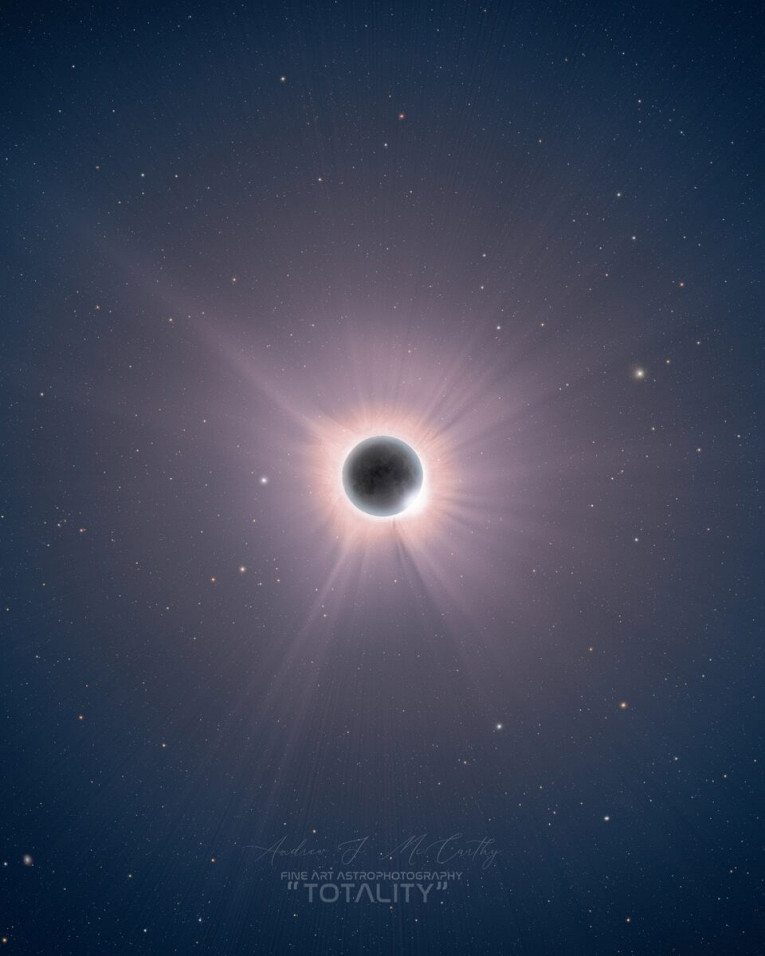 Астрофотограф зробив 368-мегапіксельний знімок сонячного затемнення