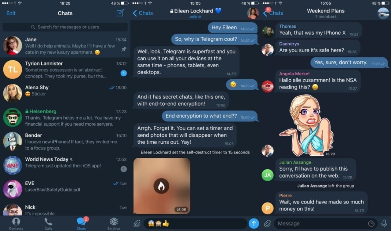 Grupos hot para messenger