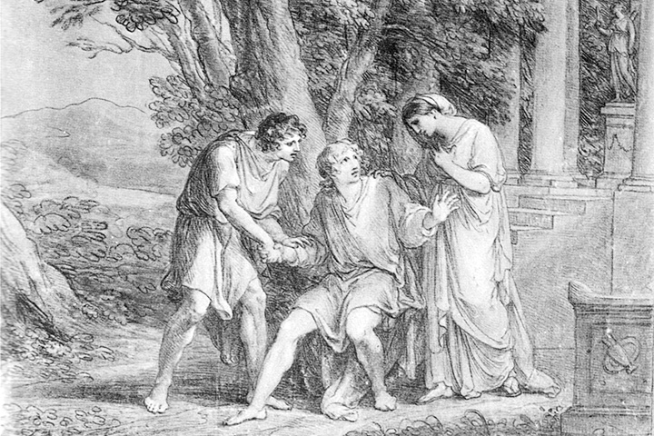 Ангелика Кауфман, «Ифигения в Тавриде», 1803 г.