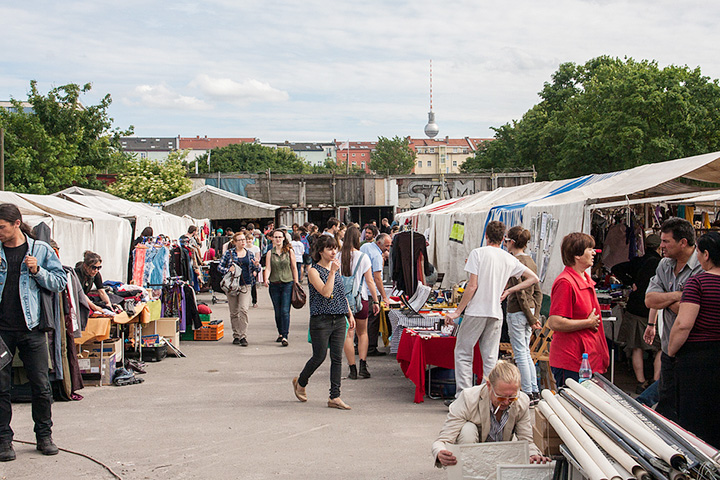 Блошиный рынок в Мауэр-парке был одним из источников вдохновения для московской «Ламбады» 