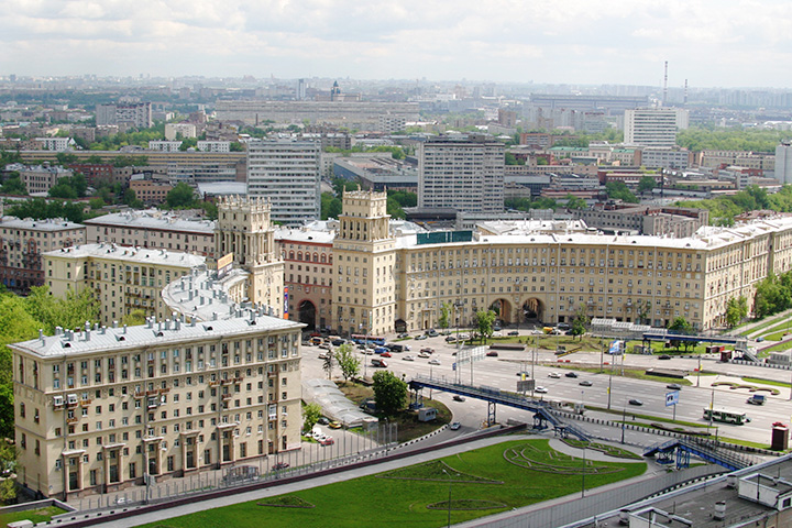 Сталинская архитектура Москвы во многом напоминает отдельные части Берлина 
