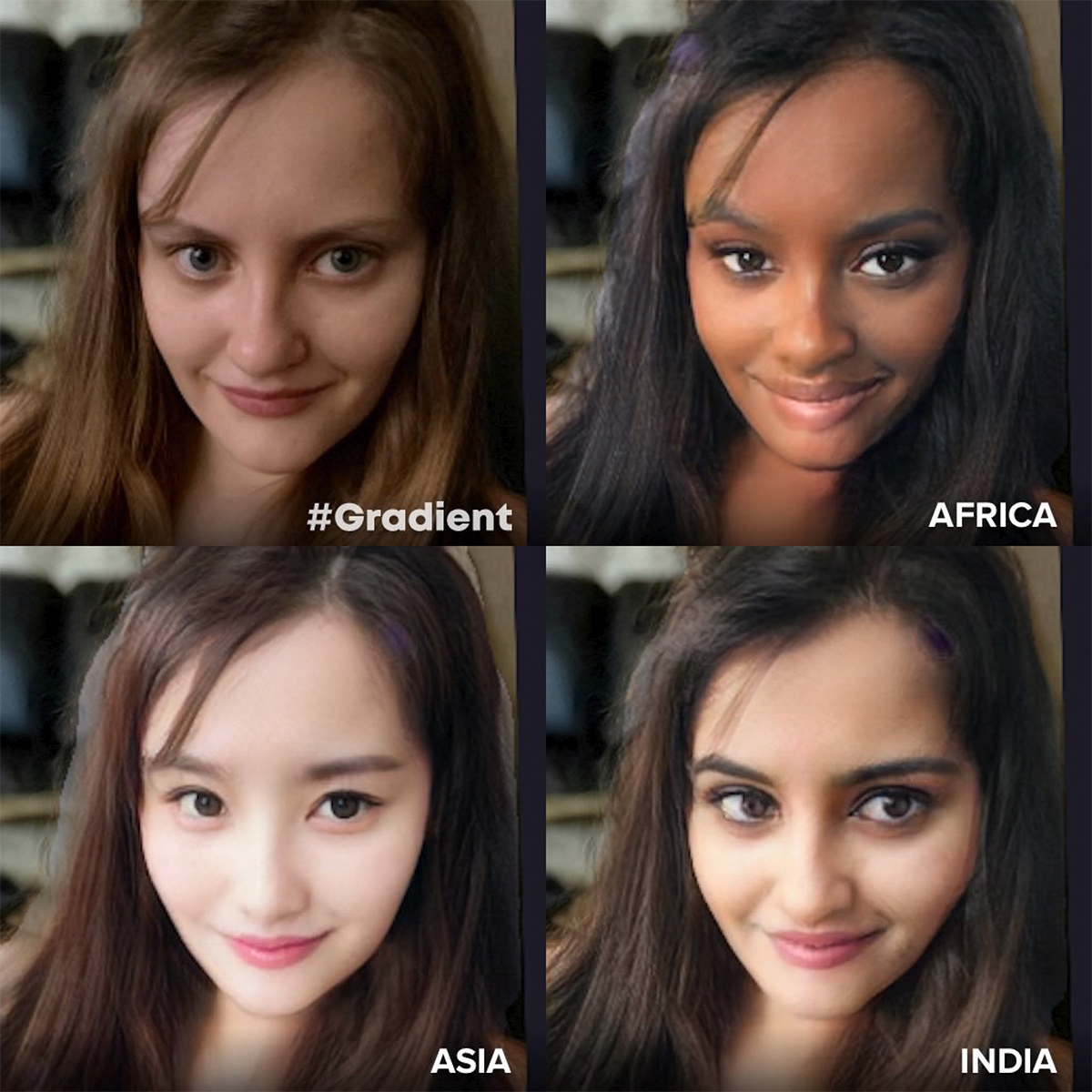 В приложение Gradient можно создать африканскую версию себя. Это сочли оскорбительным