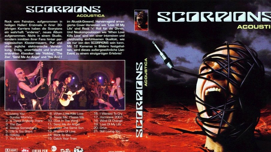 Scorpions Acoustica – афиша