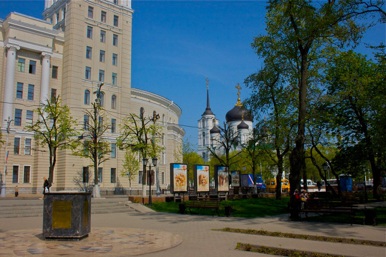 Петровский сквер Воронеж (60 фото)