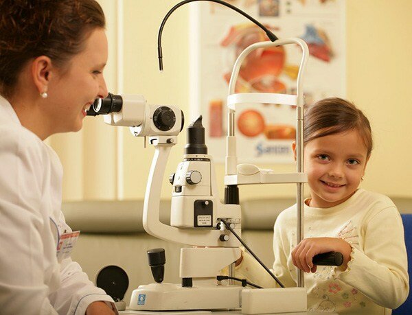Услуги офтальмолога детского