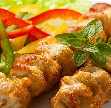 Рецепт Жареные куриные шашлыки в соусе якитори
