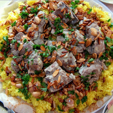 Рецепт Мансеф из баранины