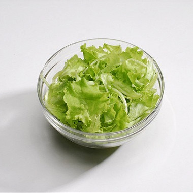 Рецепт Зеленый салат с винегретом