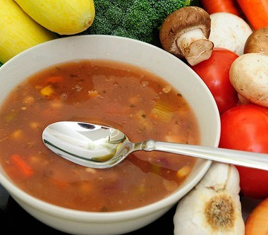 Рецепт Суп из маринованных баклажанов по‑украински