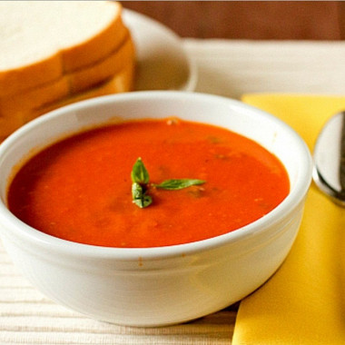 Рецепт Пряный томатный суп-пюре
