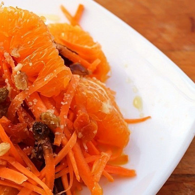 Рецепт Морковный салат «Оранжевое настроение»