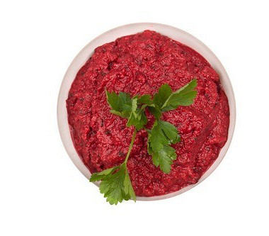 Рецепт Салат из свеклы с творогом
