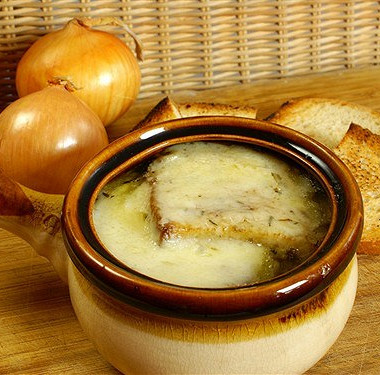 Рецепт Луковый суп с сыром