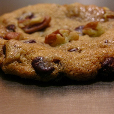 Рецепт Шоколадное печенье с орехами пекан