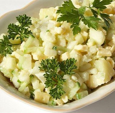 Рецепт Картофельный салат с мятой