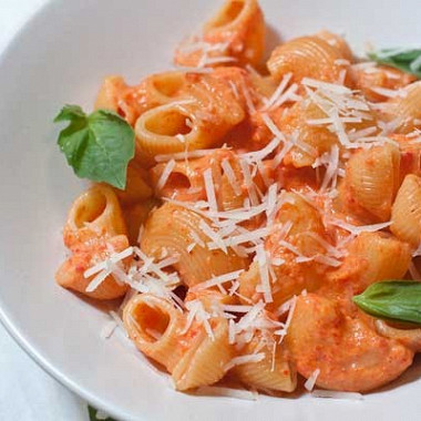 Рецепт Паста со сливочным соусом