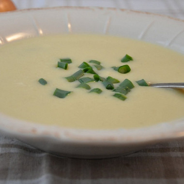 Рецепт Луковый крем-суп с имбирем