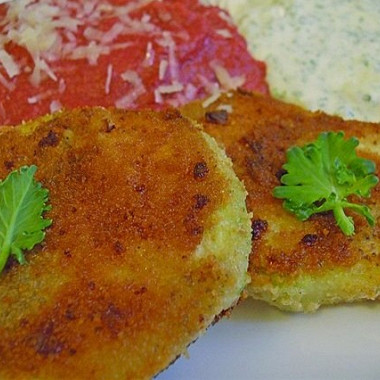 Рецепт Жареная кольраби с сыром