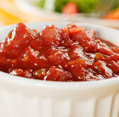 Рецепт Пряный томатный дип к печеному картофелю