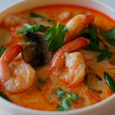 Рецепт Настоящий тайский суп том-ям