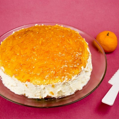 Рецепт Апельсиновый ароматный пирог