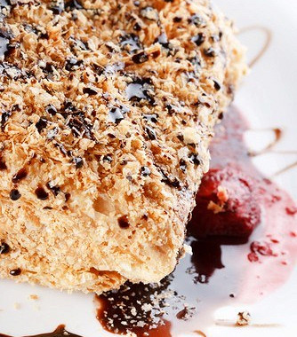 Рецепт Торт «Наполеон» с кофейным кремом