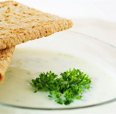 Рецепт Крем-суп из цветной капусты с пармезаном