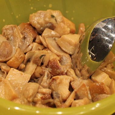Рецепт Ризотто с белыми грибами и трюфельной пастой