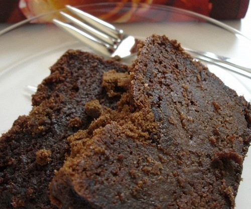 Шоколадный кекс с апельсиновой цедрой
