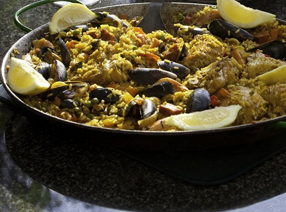 Куриная паэлья