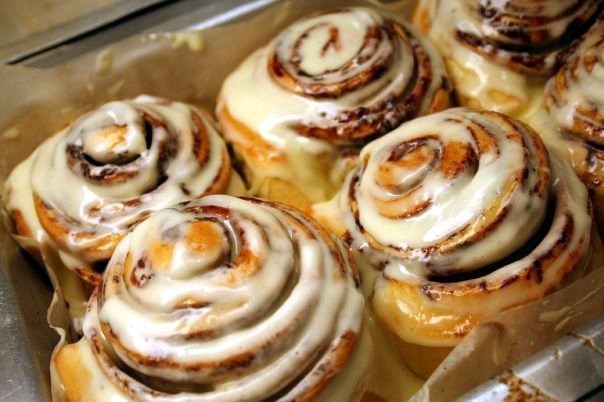 Булочка «Cinnabon»