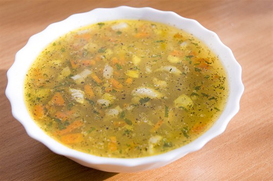 Суп с рыбными консервами