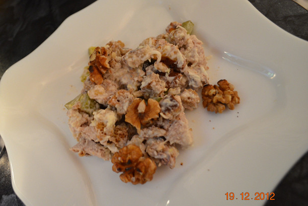 Салат с хреном и мясом Салат с хреном и мясом