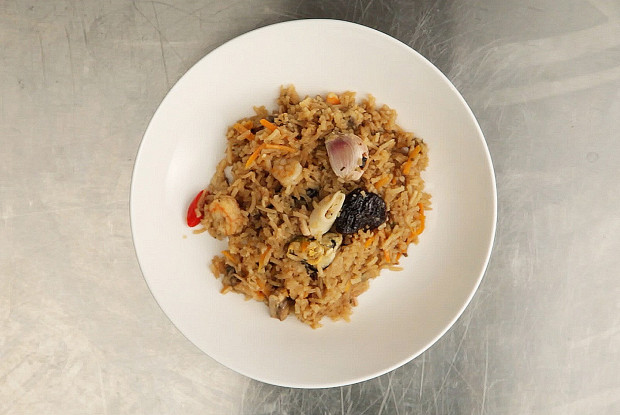 Плов с морепродуктами
