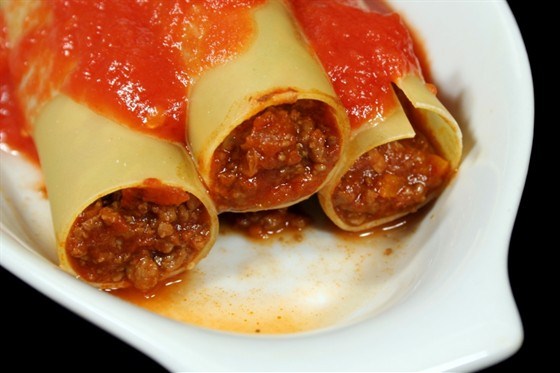 Жареные каннелони
