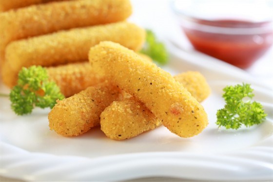 Печеные сырные палочки