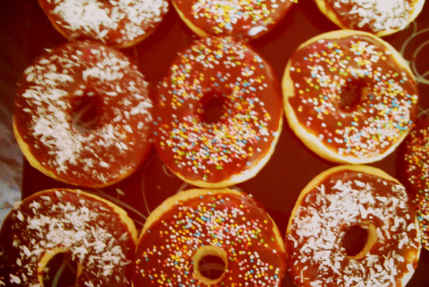 Пончики с глазурью (Dunkin donuts)