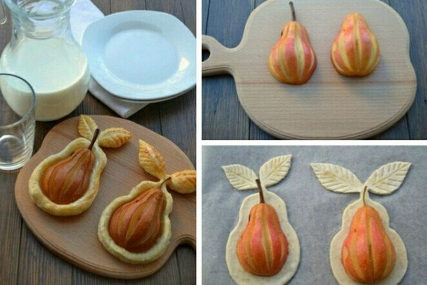 Десерт из груш