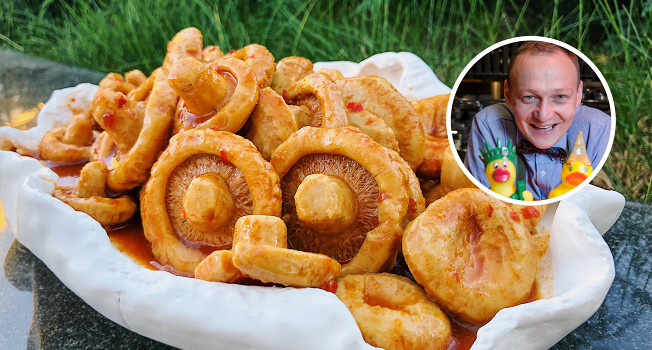 Грузди кимчи