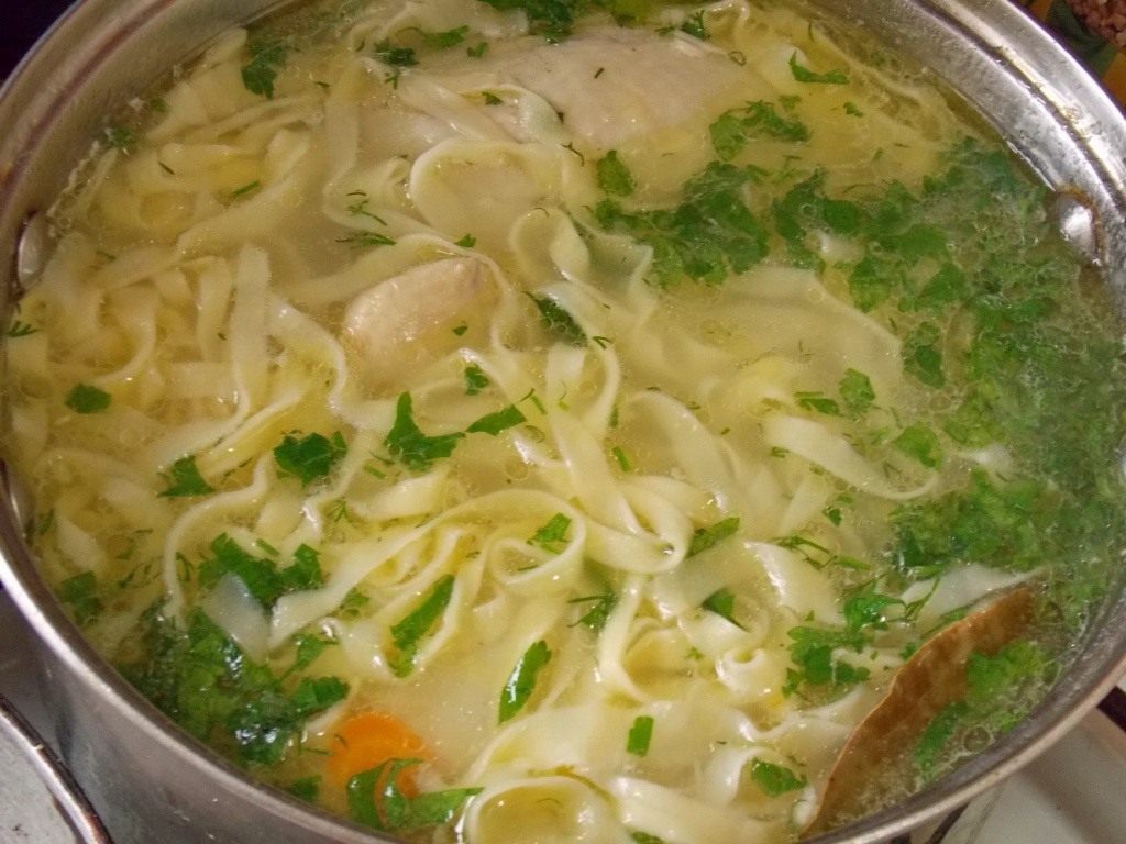Суп лапша куриная рецепт с фото пошагово